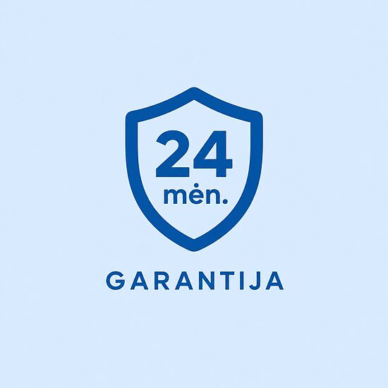 Papildoma garantija iki 24mėn.